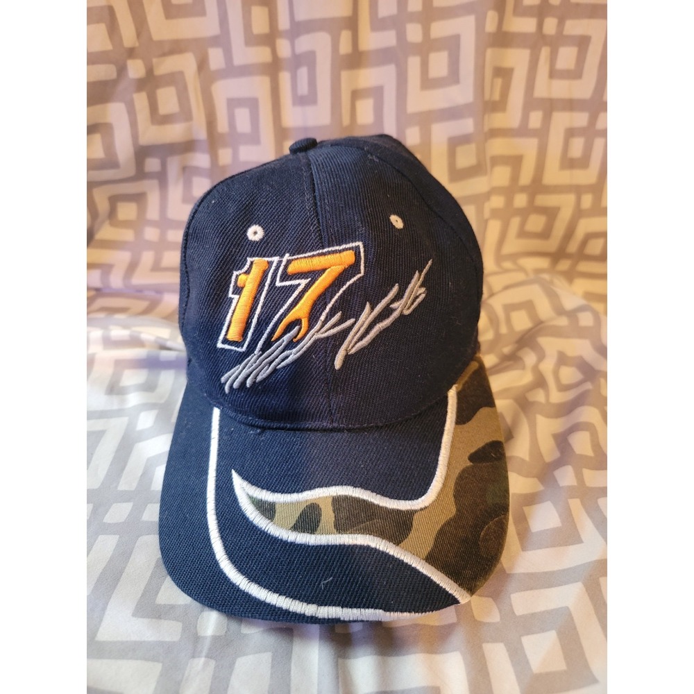 17 Matt Kenseth Style NASCAR Racing Hat Camo Bill